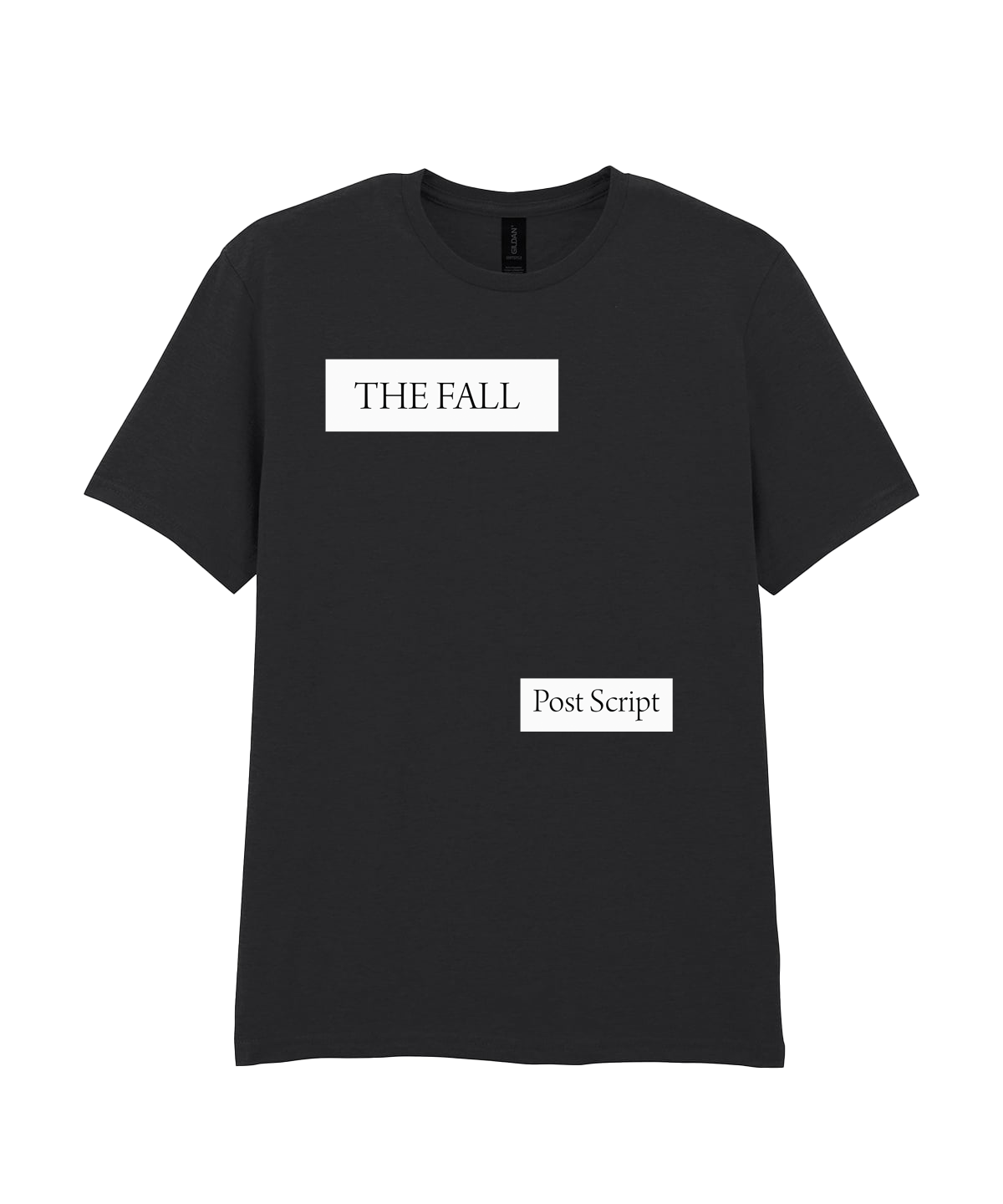 The Fall - Post Script Tee (BLACK)
