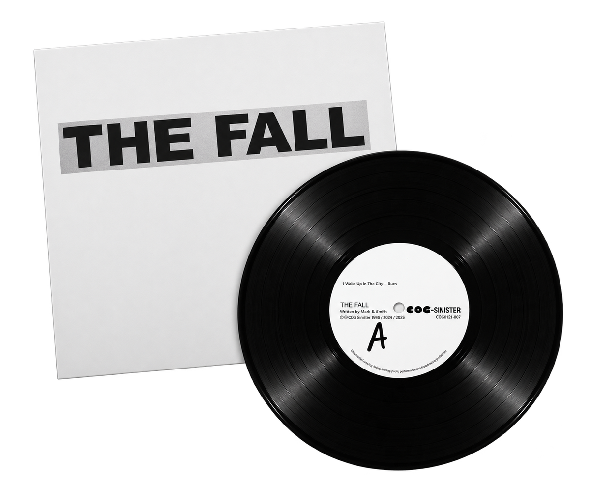 The Fall - I Wake Up In The City / Time For You To Go 12" LP (25th Anniversary Reissue)(SIGNED)
