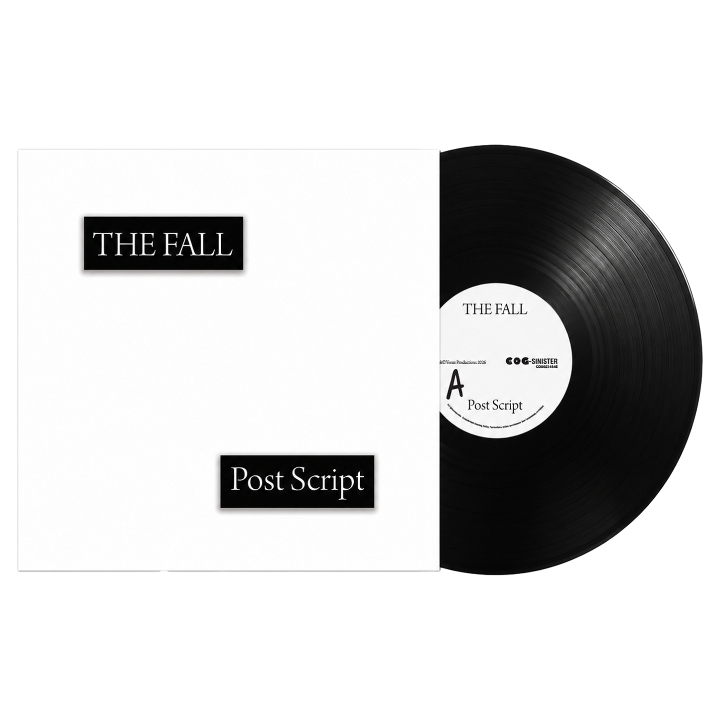 The Fall - Post Script Vinyl (BLACK)